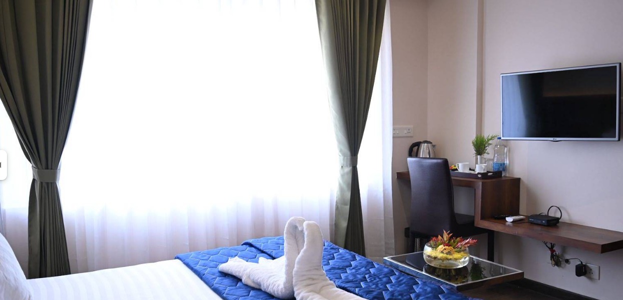 Deluxe Double at Ashirwad Retreat Kalasa